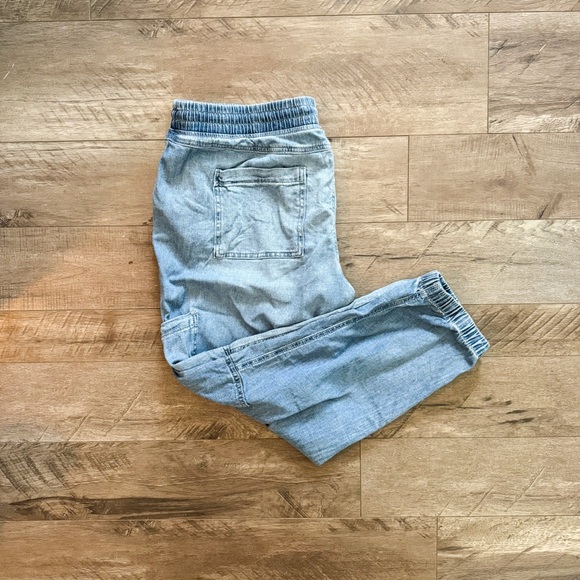 Women's Sonoma Goods For Life® Mid-Rise Denim Jogger Pants | Women’s XXL - Picture 4 of 10